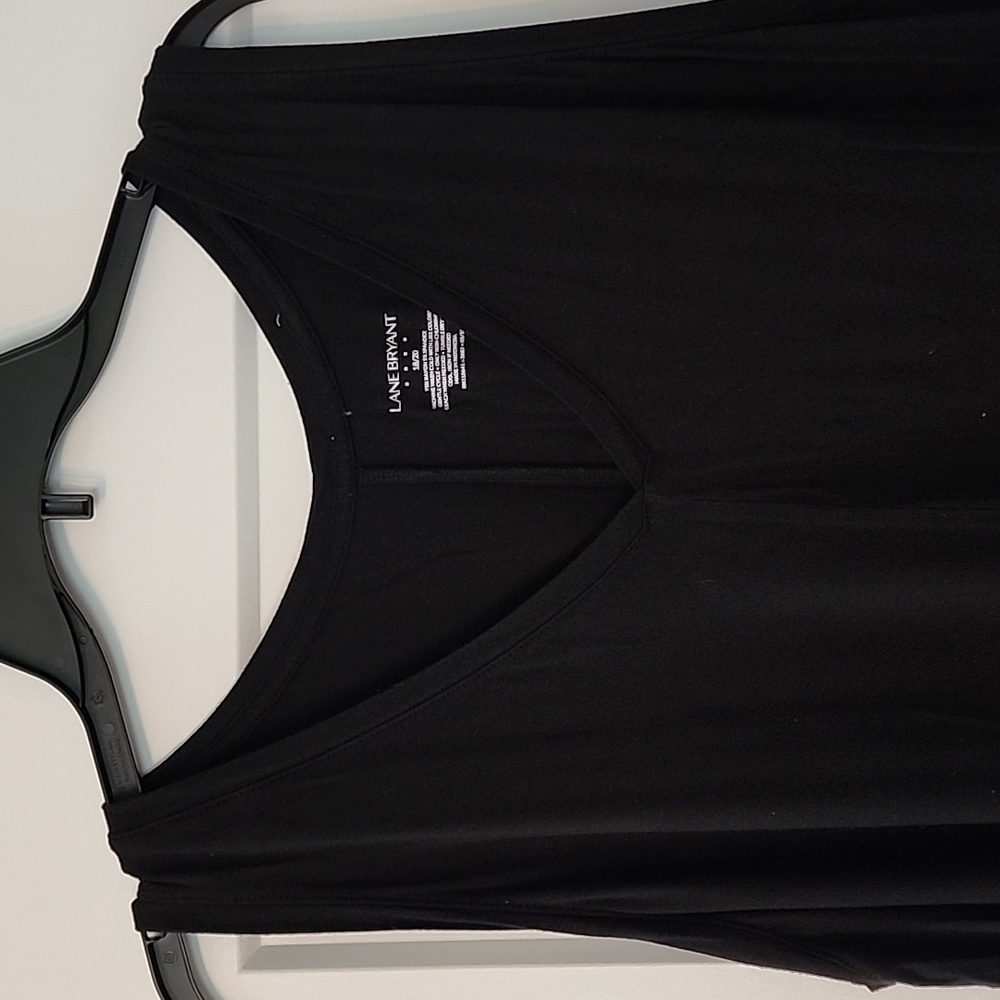 Lane Bryant. Black. Sleeveless Top. 18/20 - Picture 3 of 4